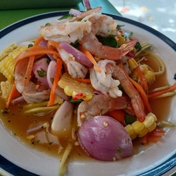 ยำกุ้งสุก