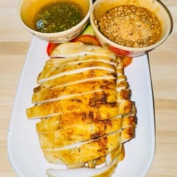 ปลาหมึกหอมย่าง