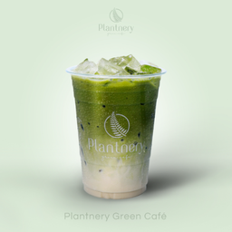 มัทฉะลาเต้เย็น