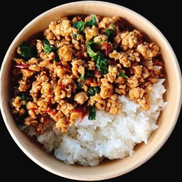 กะเพราะหมูส้บ