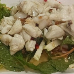 ยำเนื้อปูก้อน (แยกน้ำยำ)