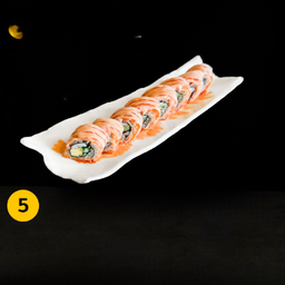 Spicy Salmon Roll โรลแซลมอนราดซอสสไปซี่