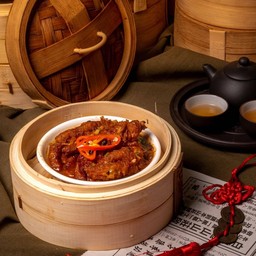 ขาไก่นึ่งเต้าซี่