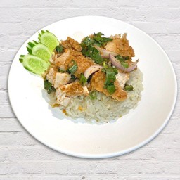 ข้าวยำไก่แซ่บ