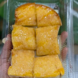 ขมมปังปิ้งเนยนม