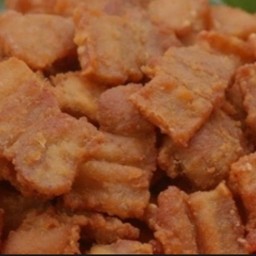 หมูสามชั้นทอด