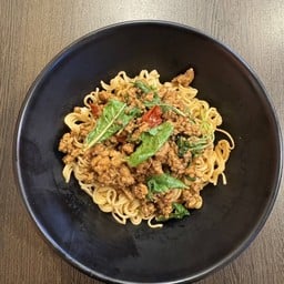 Stir-Fried Instant Noodles With Minced Pork And Holy Basil
