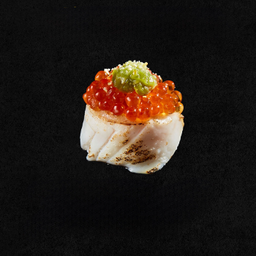 Madai Ikura ซูซิกระพงญี่ปุ่นไข่ปลาแซลมอน