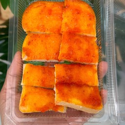 ขนมปังปิ้งเนย+แยมสตรอเบอรี่