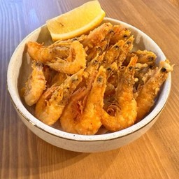 Koebi Karaage กุ้งเปลือกแข็งทอดกรอบ