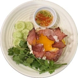 Bacon-Wrapped Rice with Egg