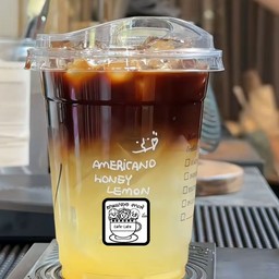 อเมริกาโน่มะนาวเย็น