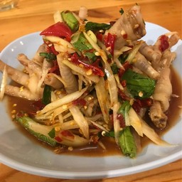 ตำตีนไก่