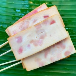 สเต็กแฮมหมู (หม่าล่า)