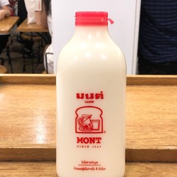 นมขาวหวานมาก ขวดใหญ่(L) (สำหรับใส่น้ำแข็ง)