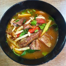 ต้มแซ่บไก่ย่าง