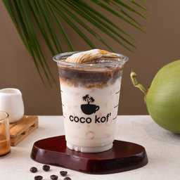 ลาเต้มะพร้าวเย็น