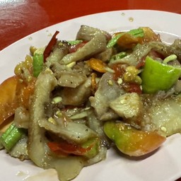ตำคอหมูย่าง