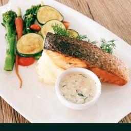 สเต็กปลาแซลมอน