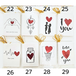 แท็กการ์ดบอกรัก no.22-29