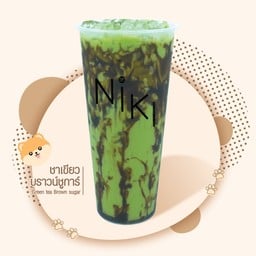 ชาเขียวบราวน์ชูก้า