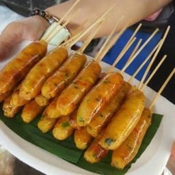หมูปิ้งโบราณร้านคุณย่า