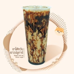 ชานมไต้หวันบราวน์ชูก้า