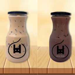 ชานมไต้หวันไข่มุก L + ดัตช์โกโก้ไข่มุก