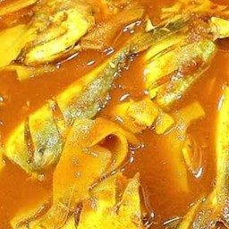 แกงส้มปลาทู+หน่อไม้ดอง