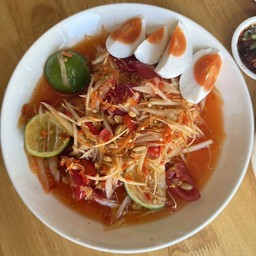ตำไทยไข่เค็ม