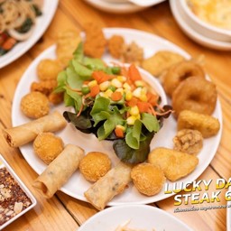 ชุดรวมทอดชีสบอลปอเปี๊ยะไก่ป้อปสไปซี่นักเก็ต