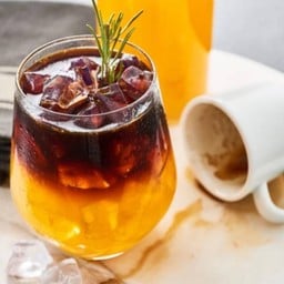 Orange Coffee Fizzy Iced