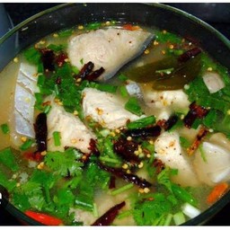 ต้มยำปลาบึก