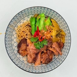 บะหมี่ขาหมู.(Pork Leg Noodles)
