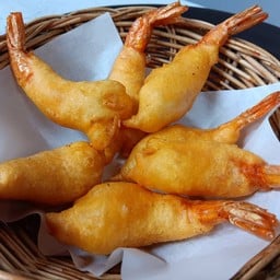 กุ้งชุปแป้งทอด