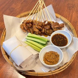 [อร่อยซ่ากับโค้ก] เซ็ตคอหมูย่าง XL +  โค้ก ออริจินัล (ขวด)