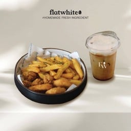 Set D คอมโบฟรายจัมโบ้กินเพลินคู่กับเครื่องดื่ม1แก้ว