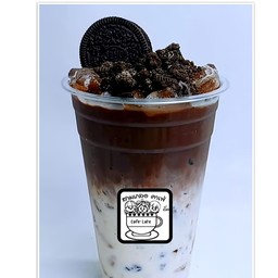 นมสดโกโก้โอรีโอ้เย็น