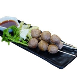 ลูกชิ้นปิ้ง(เนื้อ) | 2 ไม้- Meat Ball