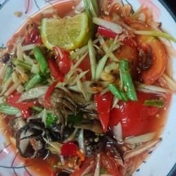 ตำไทยใส่ปูดอง