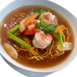 ราดหน้าหมี่กรอบทะเล