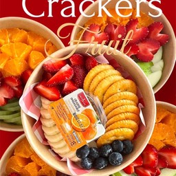 แคร็กเกอร์&ผลไม้