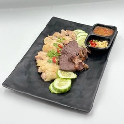 ไก่ต้ม 130 กรัม (พิเศษ)-Braised Chicken(M)