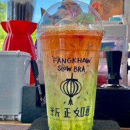 ชาไทยมัทฉะลาเต้