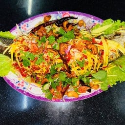 ปลาช่อนลุยสวน