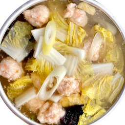 แกงจืดหมูสับผักกาดขาว