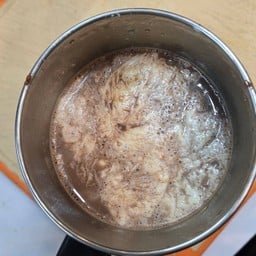 นมสดโกโก้ ร้อน