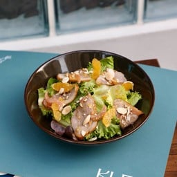 Smoke Duck with Orange Salad