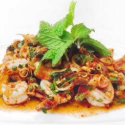 กุ้งยำตะไคร้