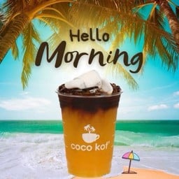 อเมริกาโน่น้ำส้มสด..